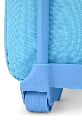 Fast Forward Frozen Girls Luggage 16" Soft Side Wheeled Pilot Case- Rolling Suitcase 16x12x5 - color: Frozen 16"