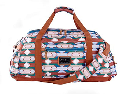 Eddie Bauer Bygone Duffel | Travel | Lightweight | Durable | Rugged Polyester/Nylon | U-Shaped Main Compartment - color: Sienna, size: 45L