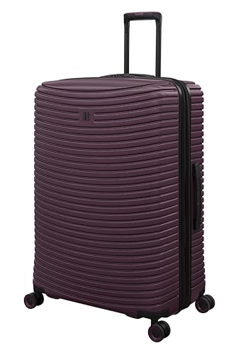 It Luggage Precursor Titan 31" Hardside Checked 8 Wheel Expandable Spinner, Fine Wine - color: Fine Wine