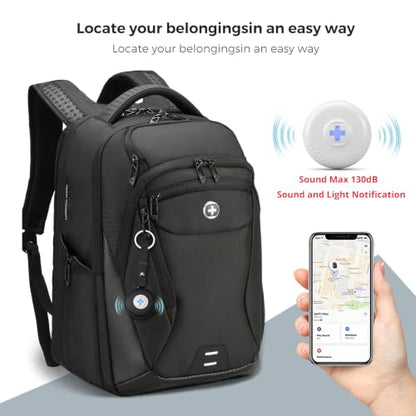 Swissdigital Design Backpack for Men with Apple Find My SD16959508F-01 - color: Black-finder