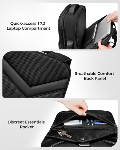 MATEIN CLASSIC Underseat Personal Item Backpack for Airlines 18x14x8 inches