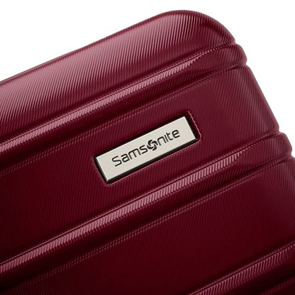 Samsonite Omni 2 Hardside Expandable Luggage with Spinner Wheels, 3-Piece Set (19/24/28), Natural Merlot - color: Natural Merlot, size: 3-Piece Set (CO/MED/LG)