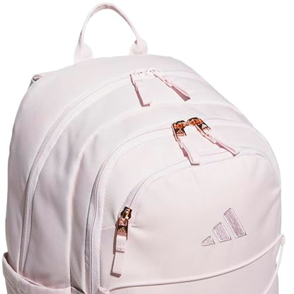 adidas Amplifier School Backpack 27L - color: Distilled Pink/Dual Lilac Purple/Bungee