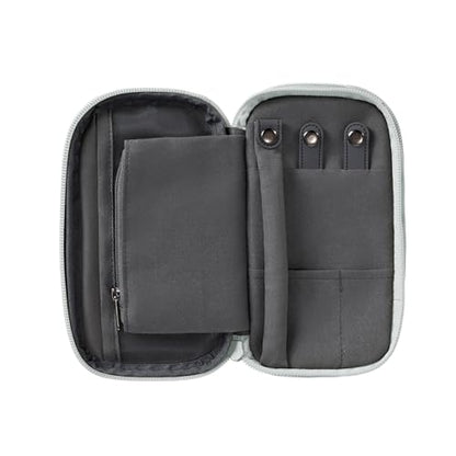 Travelon 2-in-1 Jewelry & Tech Organizer - color: Platinum