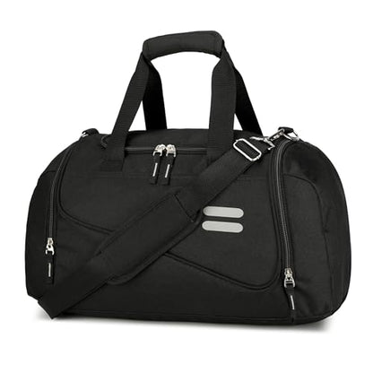 Urbanstand Gym Bag for Men & Women - 30L Duffle Bags with Shoe Compartment - color: Black