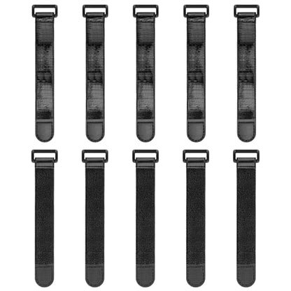 Trilancer Elastic Cinch Straps with Anti-Slip Strips, 6'' x 1'' (10 Pack) - size: 6"(10 pcs)