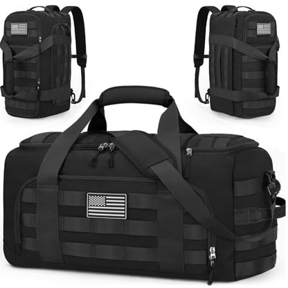 ZOMFELT Gym Bags for Men, 22x14x9 Carry On luggage Duffle Bag for Travel - size: Medium