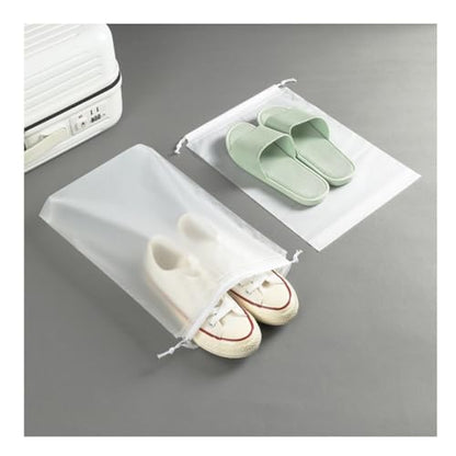 5 PCS Shoe Bags for Travel 15.7 x 11.8 inches Waterproof Drawstring Travel Shoe Storage Bag