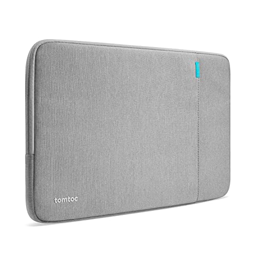 tomtoc 360° Protective Laptop Sleeve 13-inch MacBook Neo A3404 (2026) - color: Gray, size: 13 Inch for New MacBook Neo
