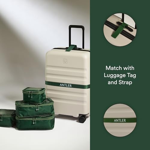 Antler Compression Packing Cubes for Travel, Set of 4, Green - color: Green