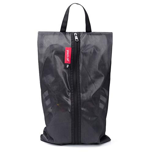 pack all 여행용 신발 가방, 스포츠용 방수 신발 파우치, 플러스-블랙, 1팩 - color: 플러스-블랙, style: 1팩