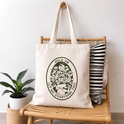 Funny Canvas Tote Bag, Reusable Playful Pattern Shoulder Bag, Whimsical Carryall for Shopping Beach Travel - color: Travel 02
