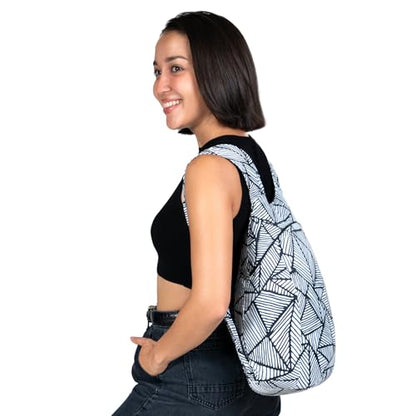 Nanobag Daypack 16L Ultralight Packable Foldable Travel Backpack for Hiking - color: Sketch