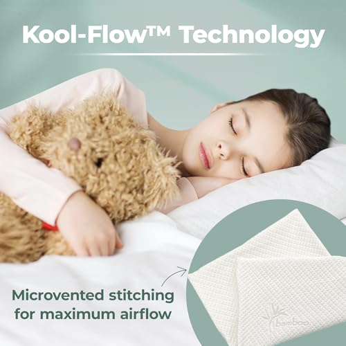 Snuggle-Pedic Pillow Covers - Zippered Body Pillow Protector w/Kool Flow Technology, 20x54 Inches - Made in The USA - size: Body