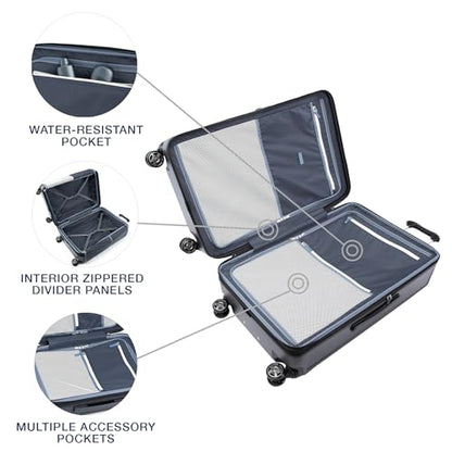 Travelpro Platinum Elite Hardside Checked Luggage, Black, 28-Inch - color: Shadow Black, size: Checked- Large 28-Inch