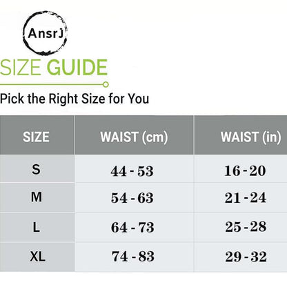 AnsrJ Slim Running Belt,Pockets with Zippers,Waist Pack for Phone Holder. - color: Red, size: X-Large