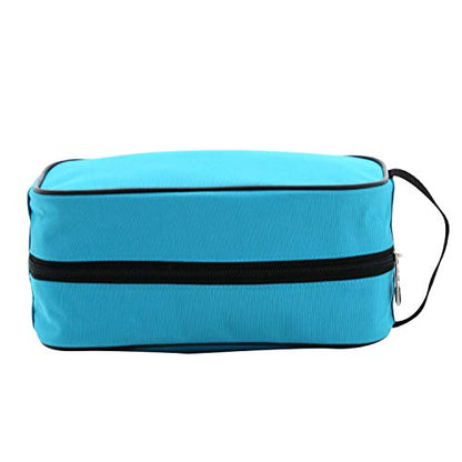 Travelers Club Chicago Hardside Expandable Spinner Luggage, Teal, 5 Piece Set - color: Teal, size: 5-Piece Set