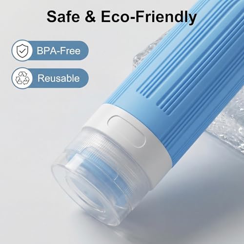 Vitog 16 Pack Travel Bottles Set, TSA Approved Silicone Toiletry Containers - color: multicolor