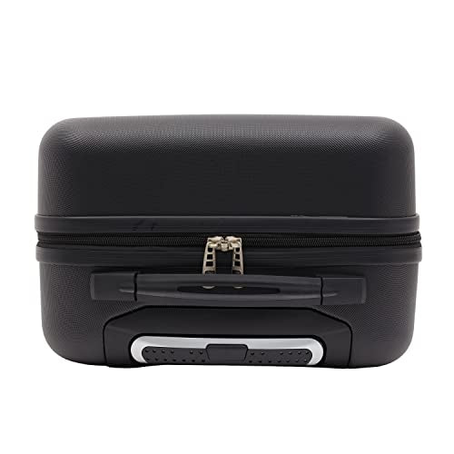 Travelers Club Harper Luggage, Black, 2 Piece Set - color: Black, size: 2-Piece Set