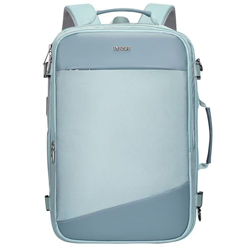 PIJUSHI Travel Backpack 3-In-1 Carry On Luggage Backpack Fits 16" Laptop