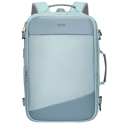 PIJUSHI Travel Backpack 3-In-1 Carry On Luggage Backpack Fits 16" Laptop
