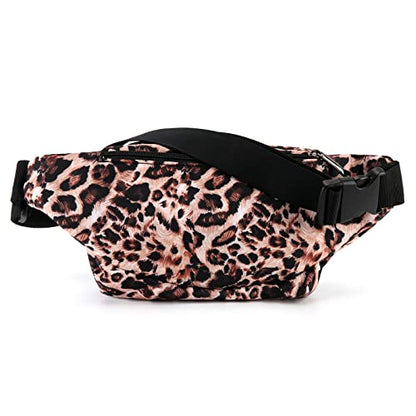 Oxpecker Waist Pack Bag, Leopard Print - color: Leopard print