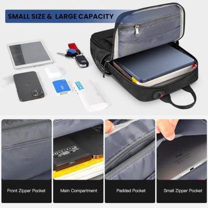 Tablet Sleeve Shoulder Bag for 2026 13 inch iPad Air M4 M3 M2/ iPad Pro 13 M4 M5, 2026 MacBook Neo A18 Pro A3404, iPad Pro 12.9 Carrying Travel Case Bag, Fit Magic Keyboard - size: 12.9-13 Inch