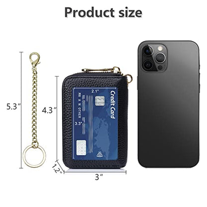 imeetu Rfid Credit Card Holder, Businese Card Case, Wallet for Women Men - color: Pro - Light purple
