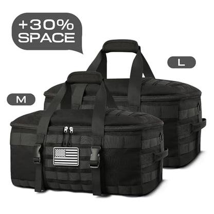 Gym Bags for Men, Large Tactical Duffle Bag with Shoe Compartment - color: Black, size: Large