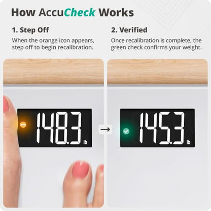 Greater Goods AccuCheck Digital Bathroom Scale for Body Weight (Pearl Gray) - color: Pearl Gray