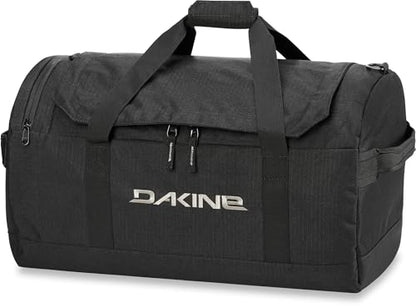 Dakine EQ Duffle Bag 50L, Gym & Travel Bag with Strap, Black - color: BLACK, size: 50L