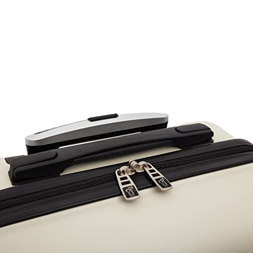 Travelers Club 22" Richmond Spinner Carry-On Luggage, Bone - color: Bone