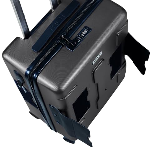 TACH Patented Connecting Hard Shell 3 Piece Luggage Set - 20, 24 & 28 inch Luggage | Carry-On, Medium & Large Rolling Suitcases - Black - color: Black, size: 3-Piece Set