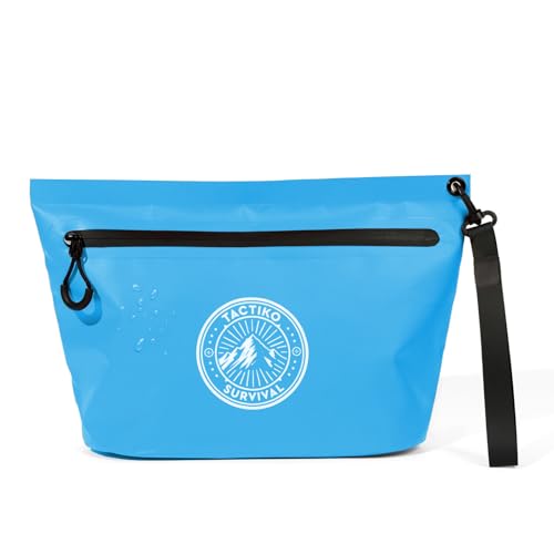 Tactiko 3L Heavy-Duty Zipper Pouch – Splash-Resistant Gear Organizer - color: Blue
