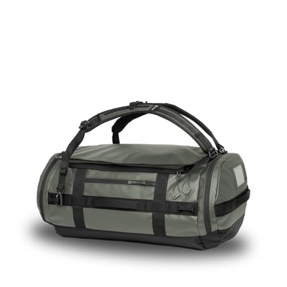 WANDRD CARRYALL 30L Travel Duffel Bag, Wasatch Green, Backpack Straps - color: Wasatch Green, size: 30L