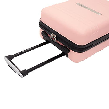 Travelers Club 22" Richmond Spinner Carry-On Luggage, Rose Gold - color: Rose Gold