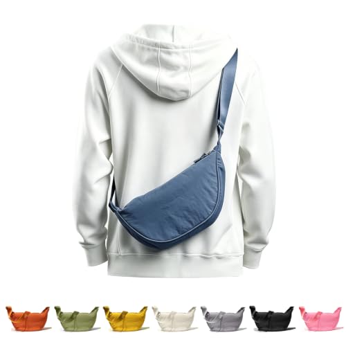 여성용 패션 체스트 백, 블루., 애슬레저, 패션 캐주얼, 미니멀리스트, 스포티한 캐주얼 - color: 블루.