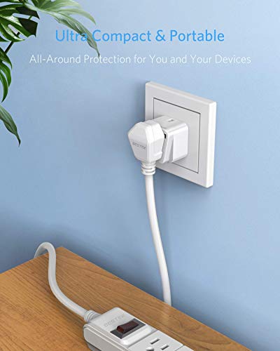 BESTEK Worldwide Travel Plug Adapter Set, Grounded Universal Power Plug Adapter for USA to US, EU, AU, UK, GE, HK and More- 8 Packs - size: Universal - Worldwide - 8-Pack