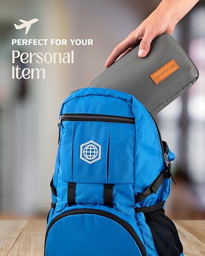 TRIPPED Travel Gear Tech Organizer Pouch for Cables and Accessories - color: Grey