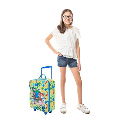 Bioworld Toy Story Kids 14-Inch Pilot Case Luggage Set with Duffle Bag, Utility Case & Luggage Tag