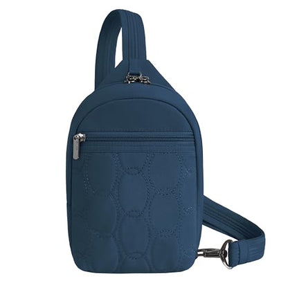Travelon Anti-Theft Runways Small Sling - color: Ocean