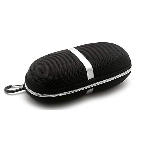 Sunglasses Case,Large Waterproof Eyeglasses Case Hard for Adults & Kids - color: Black2