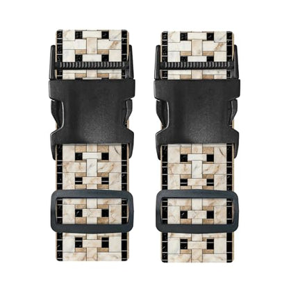 Nuxovilar Luggage Straps Set for Suitcase 1.96x90.5in Polyester - color: YVC10955, size: 1.96"x90.5"