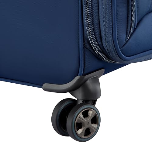 DELSEY PARIS Cruise 3.0, 28 Inch Checked Softside Luggage, Deep Sea Navy - color: Deep Sea Navy, size: Checked-Large 28 Inch