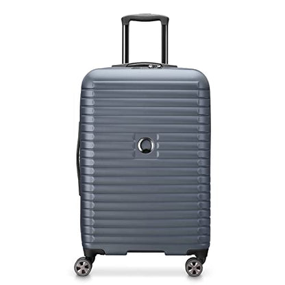 DELSEY PARIS Cruise 3.0, 24 Inch Checked-Medium Luggage, Graphite - color: Graphite, size: Checked-Medium 24 Inch
