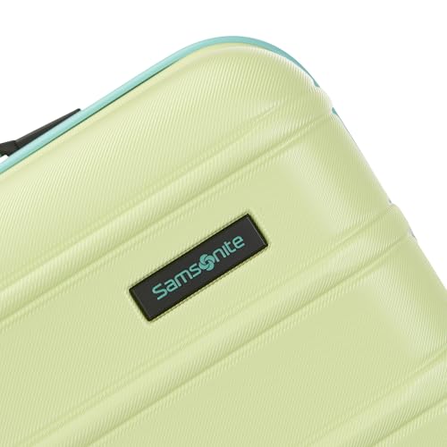 Samsonite Omni 2 Hardside Expandable Luggage with Spinner Wheels, 2-Piece Set (19/24), Frozen Matcha - color: Frozen Matcha, size: 2-Piece Set (Carry-on/Medium)
