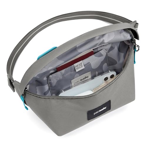 Pacsafe Go Anti Theft Sling Pack, Jet Black - color: Stone