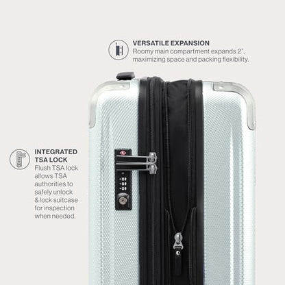 Travelpro Pathways 3 Hardside Carry-On Luggage Suitcase, Grey, 21-Inch - color: Cloud Grey, size: Carry On 21 Inch