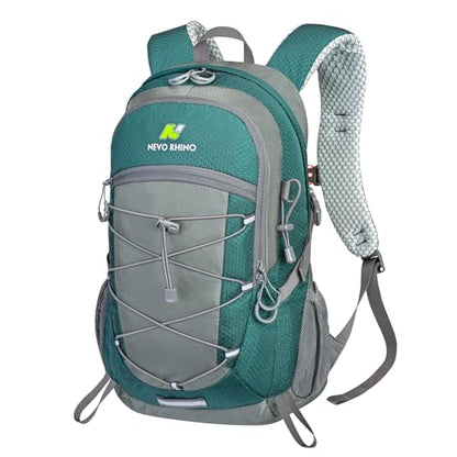 N NEVO RHINO Hiking Backpack,20L Waterproof Hiking Outdoor Daypack - color: Lakeblue