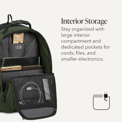 SwissGear Sion Softside Expandable Spinner Luggage Durable Lightweight Travel Suitcase, Evergreen, 2-Piece Set (Carry-On/Backpack) - color: Evergreen, size: 2-Piece Set (Carry-On/Backpack)